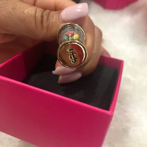 Juicy couture charm C-Candy jar charm